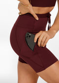 Keep Up Multi Pockets No Ride Bike Shorts