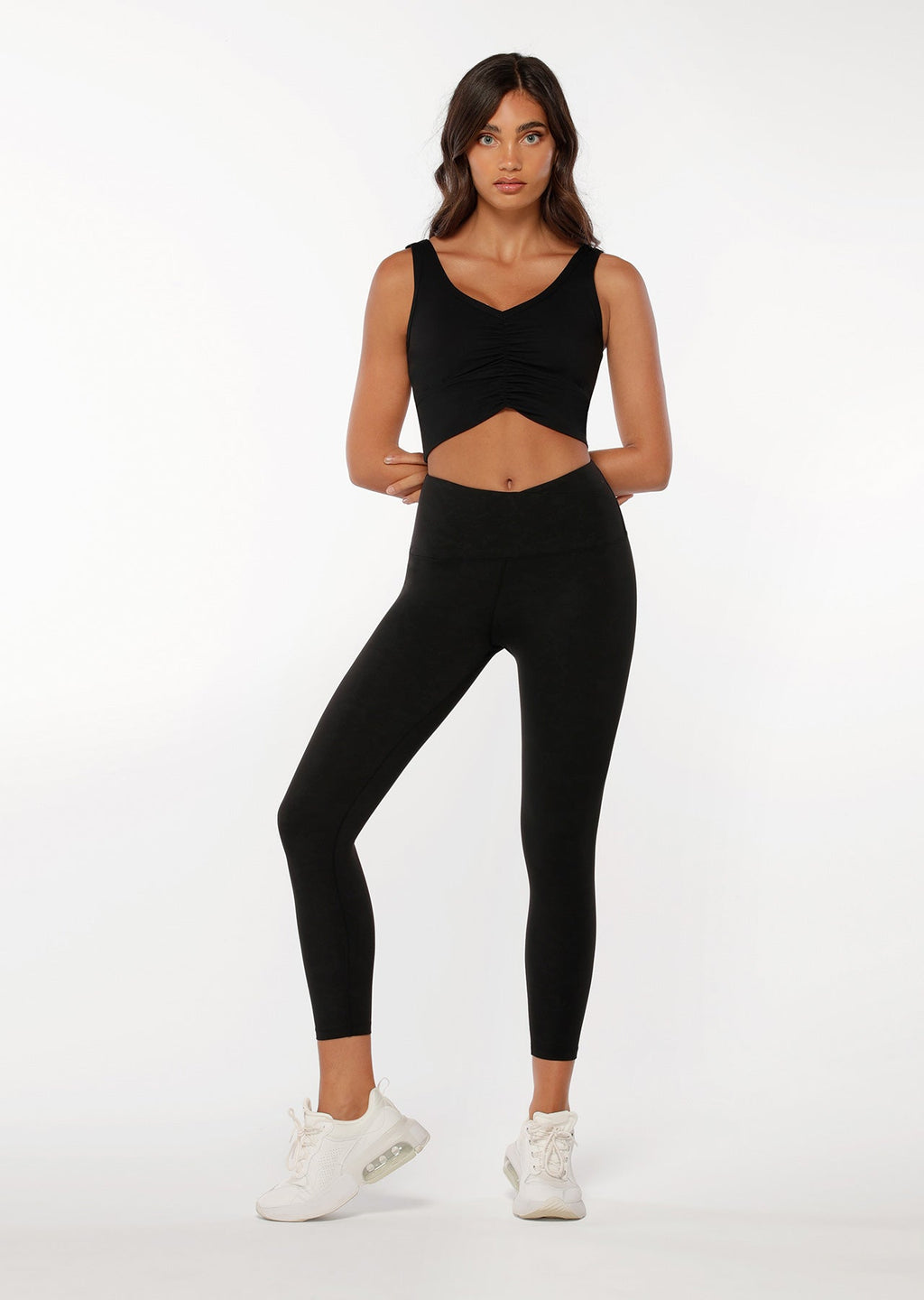 Kimmy Cropped Active Tank
