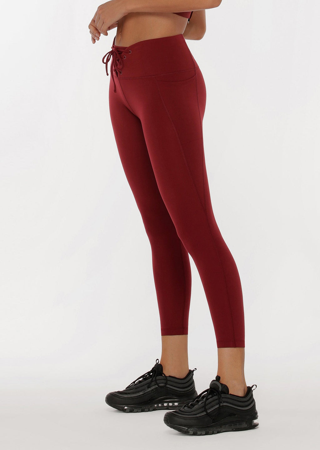 Lace Up Ankle Biter Leggings