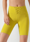 Lace Up Bike Shorts