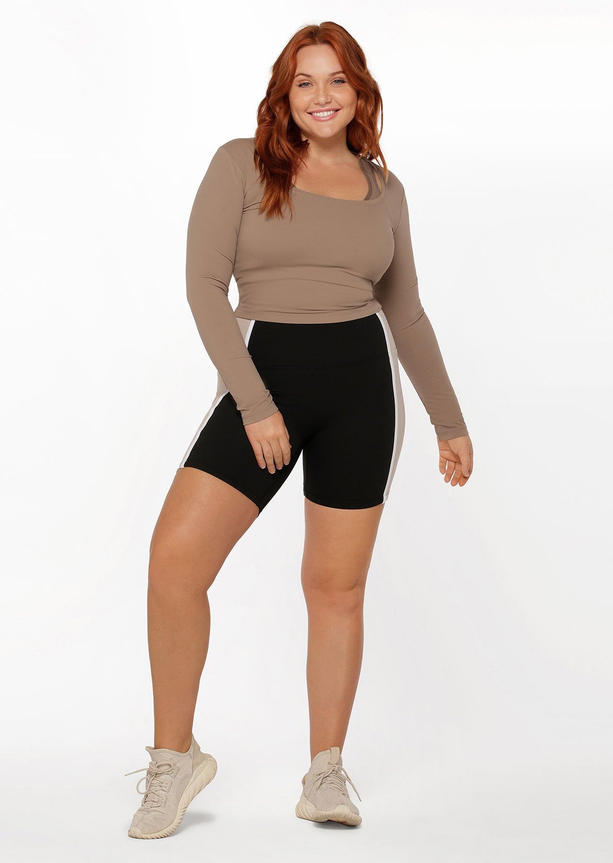 Lifted Active Cropped Long Sleeve Top