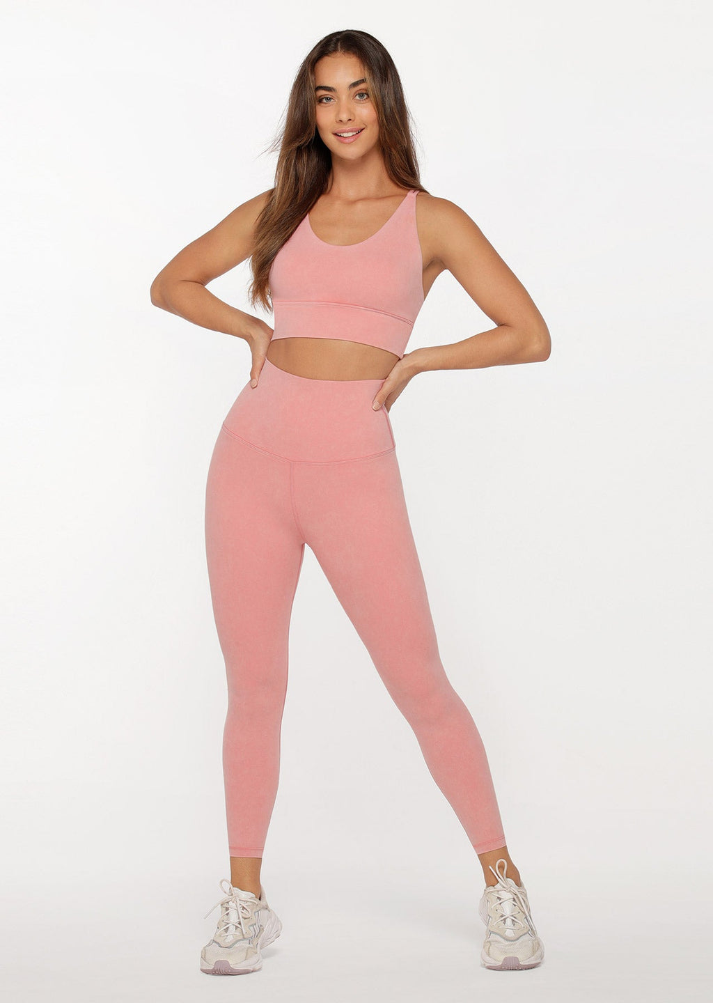 LJ Acid Wash Long Line Bra