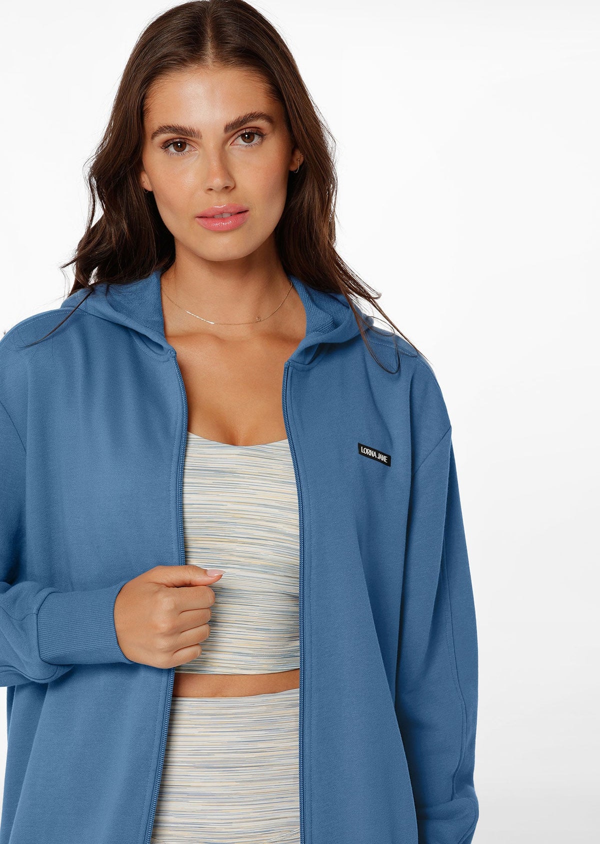 LJ Athletic Terry Zip Thru Hoodie