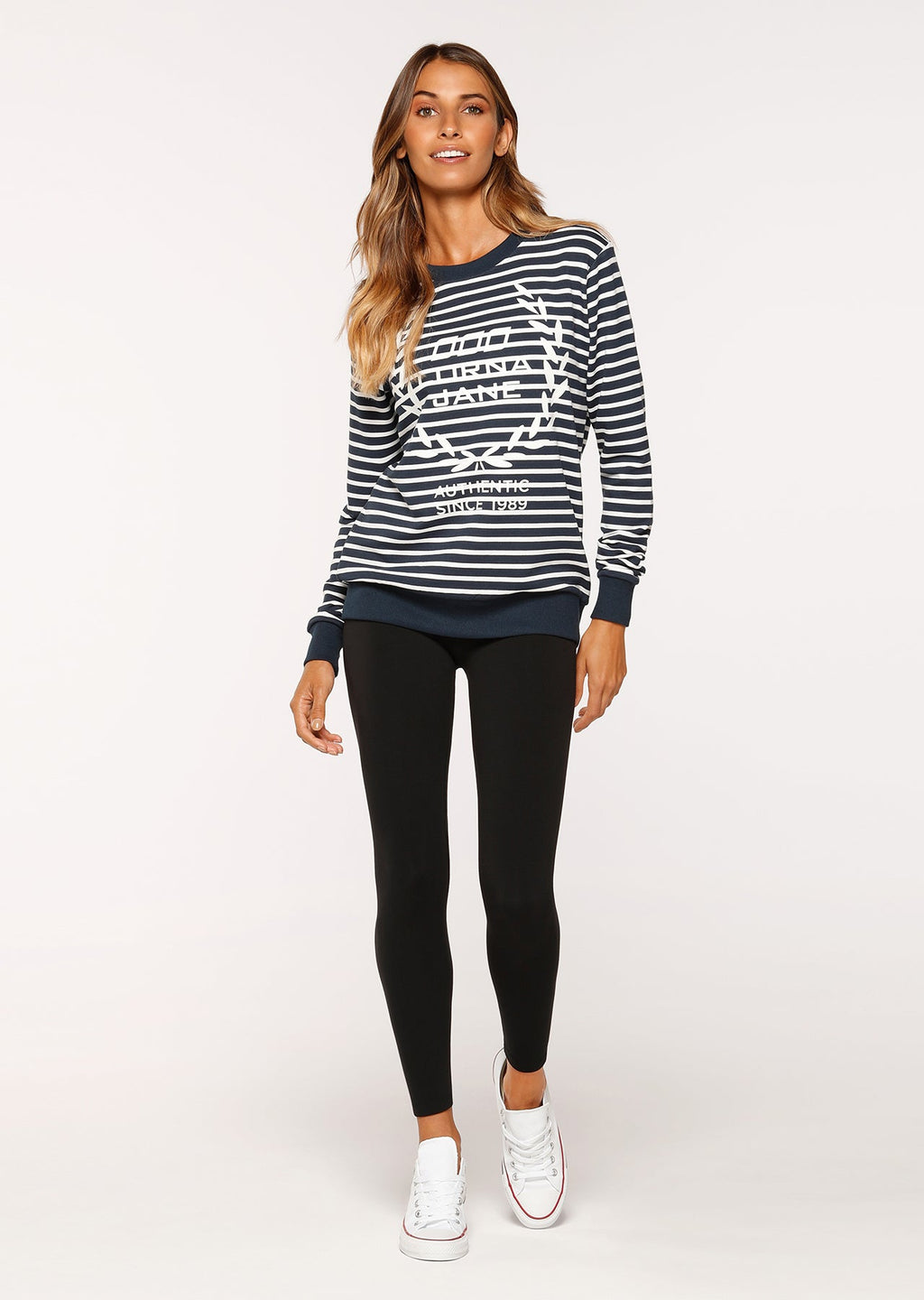 LJ Crest Sweat Top