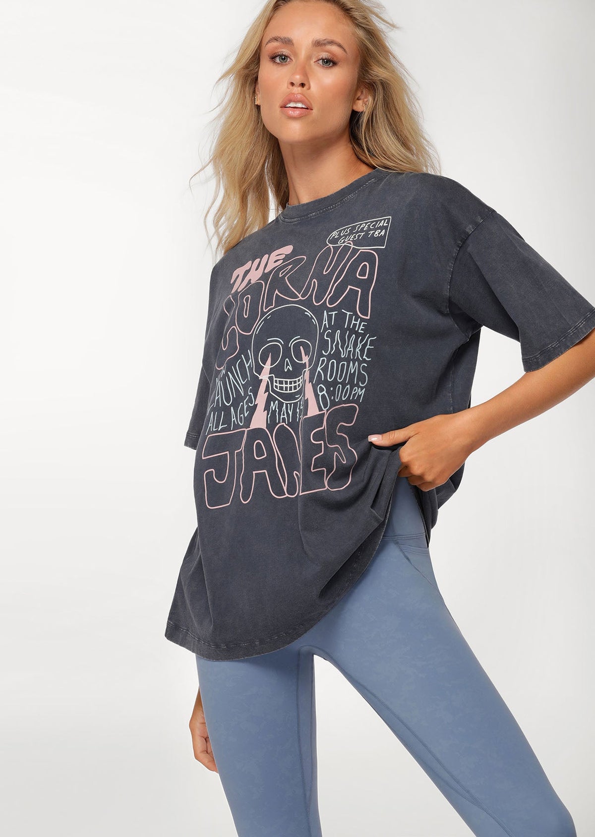 LJ Oversized Band Tee