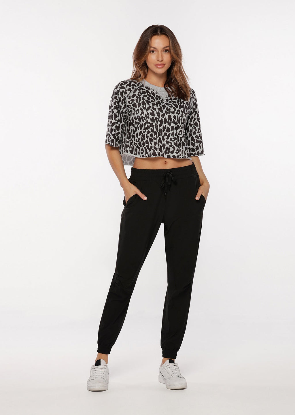 Lynx Cropped Sweat