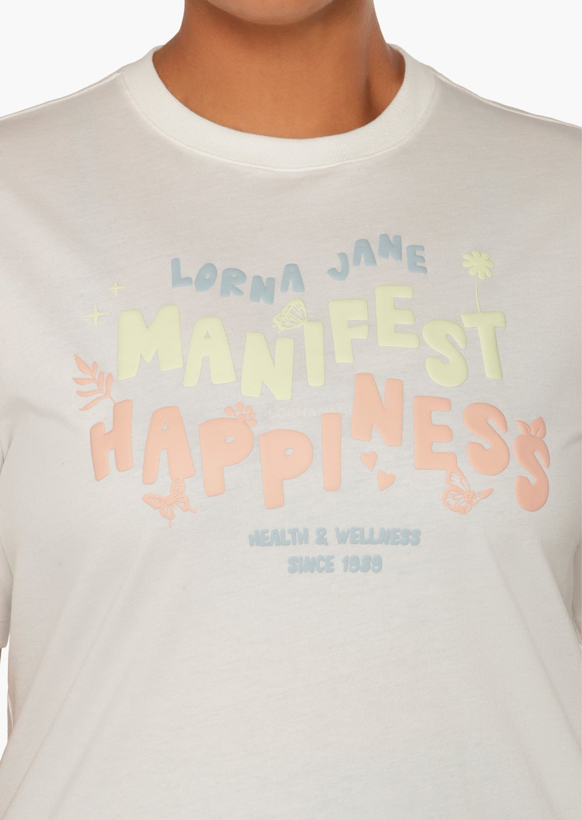 Manifest Happiness Transdry Relaxed Tee
