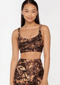 Marble Twist Sports Bra