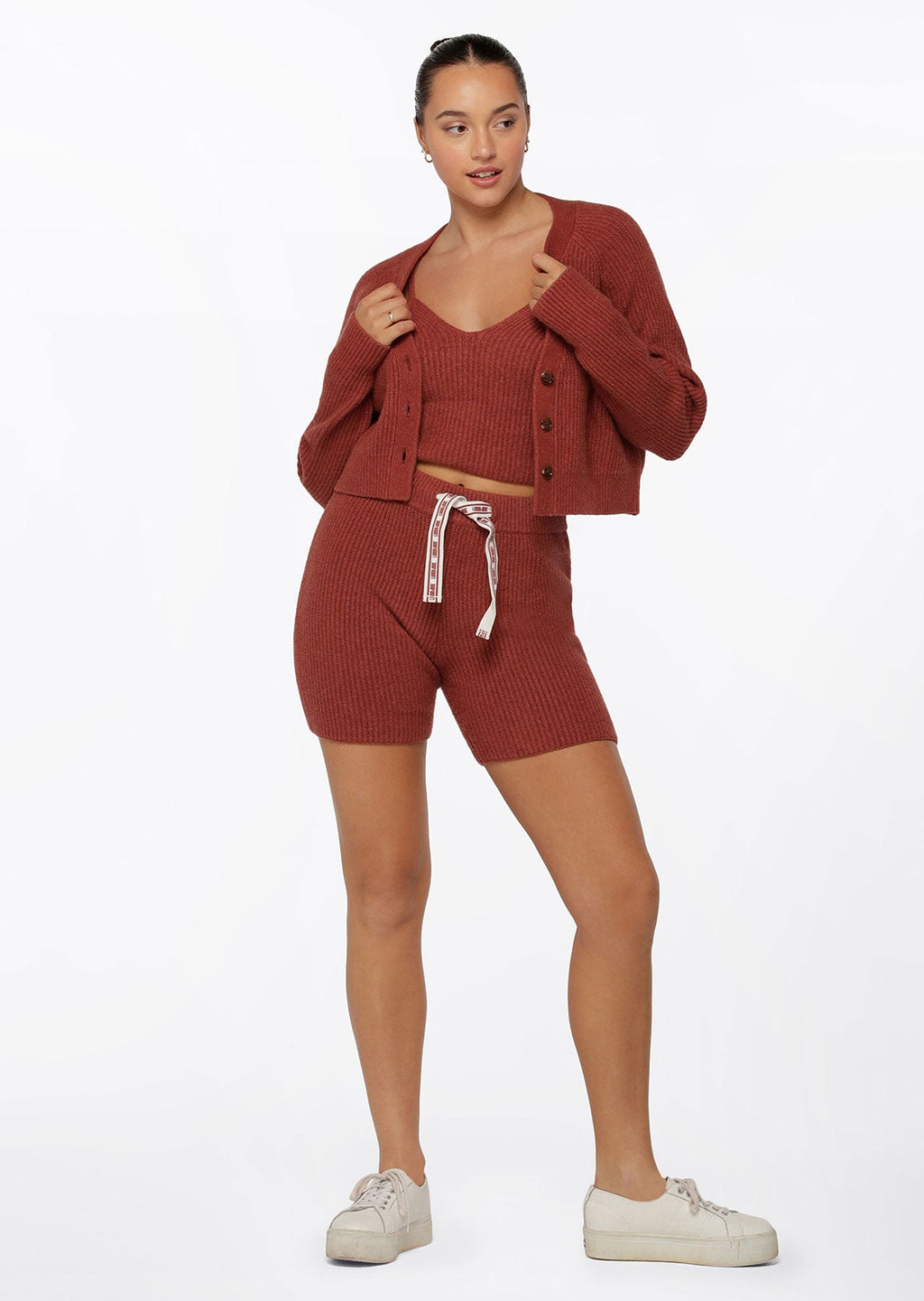 Merino Blend Knit Cardi