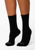 Merino Wool Blend Quarter Crew Socks