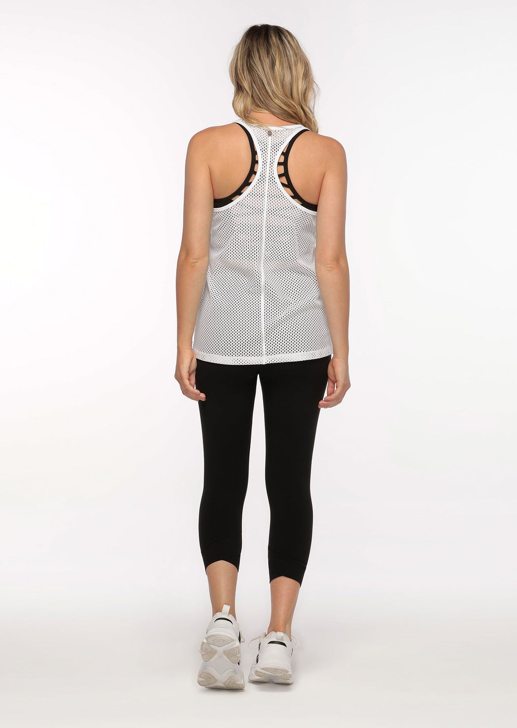 Mesh Slouchy Gym Tank