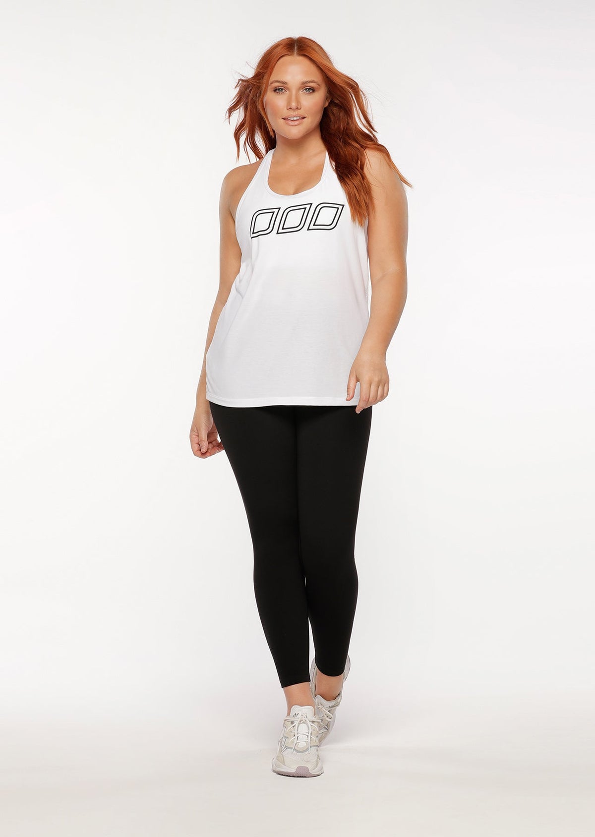 Mesh Slouchy Gym Tank