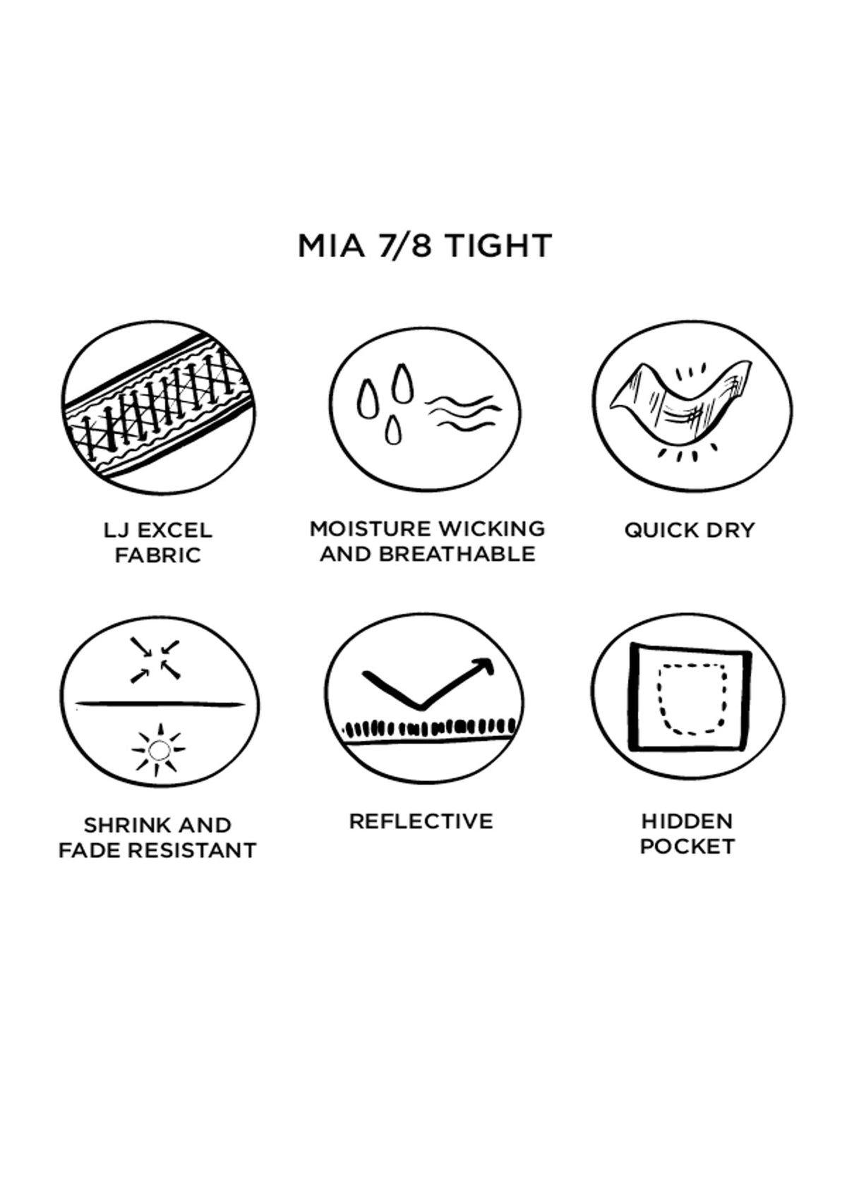 Mia 7/8 Tight