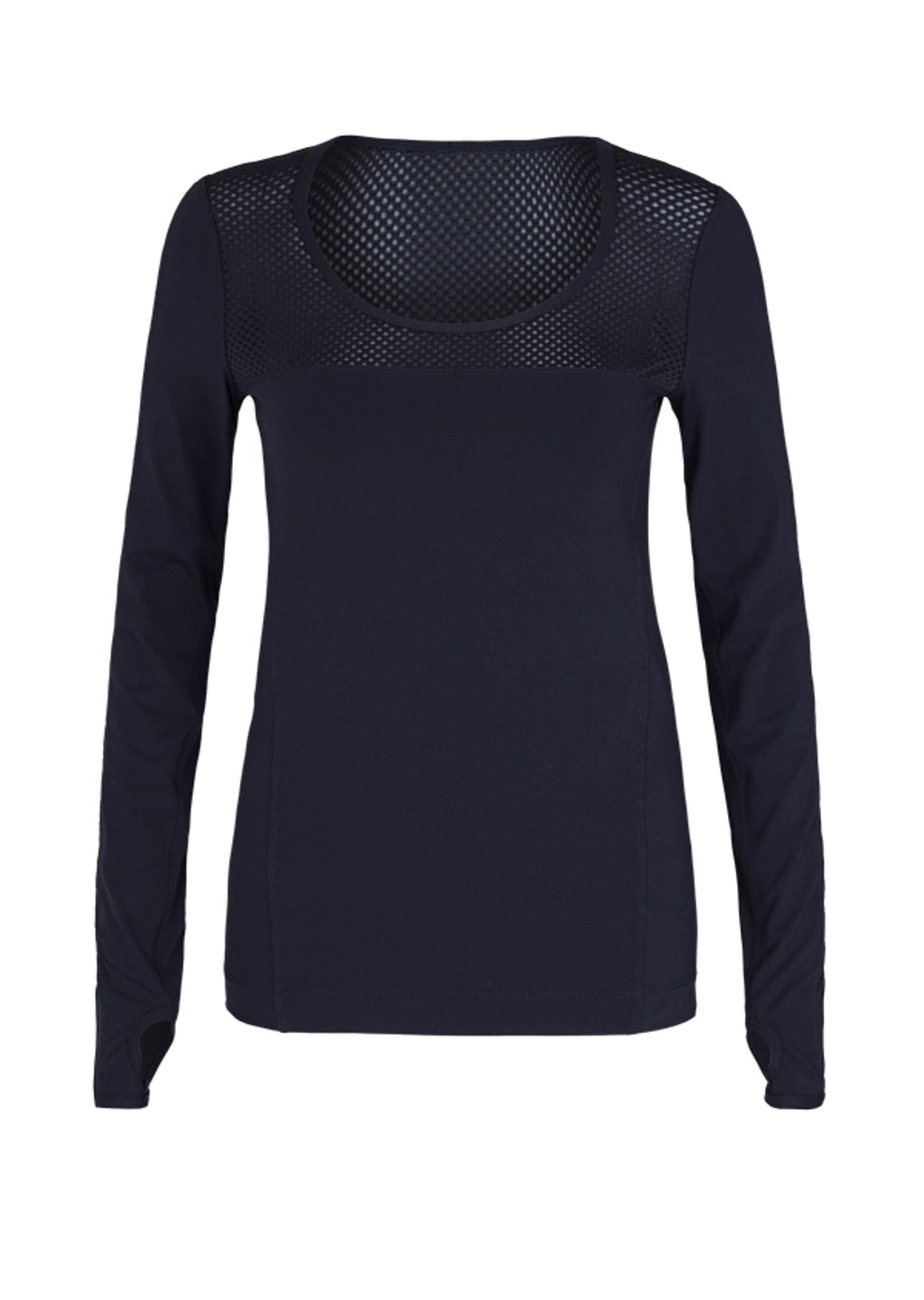 Midnight L/Slv Excel Top