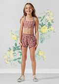 Mini Floral Sports Bra
