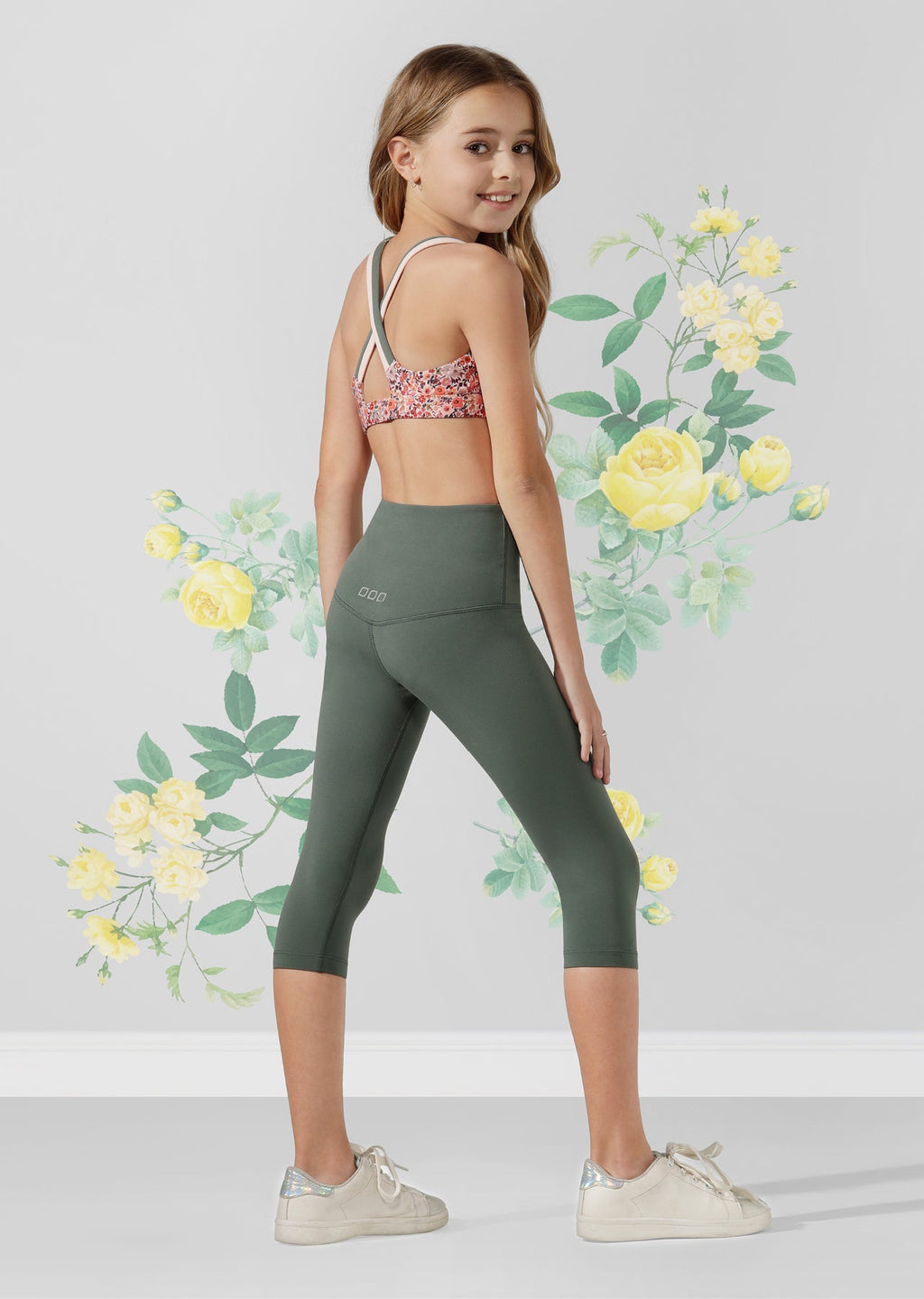 Mini Floral Sports Bra