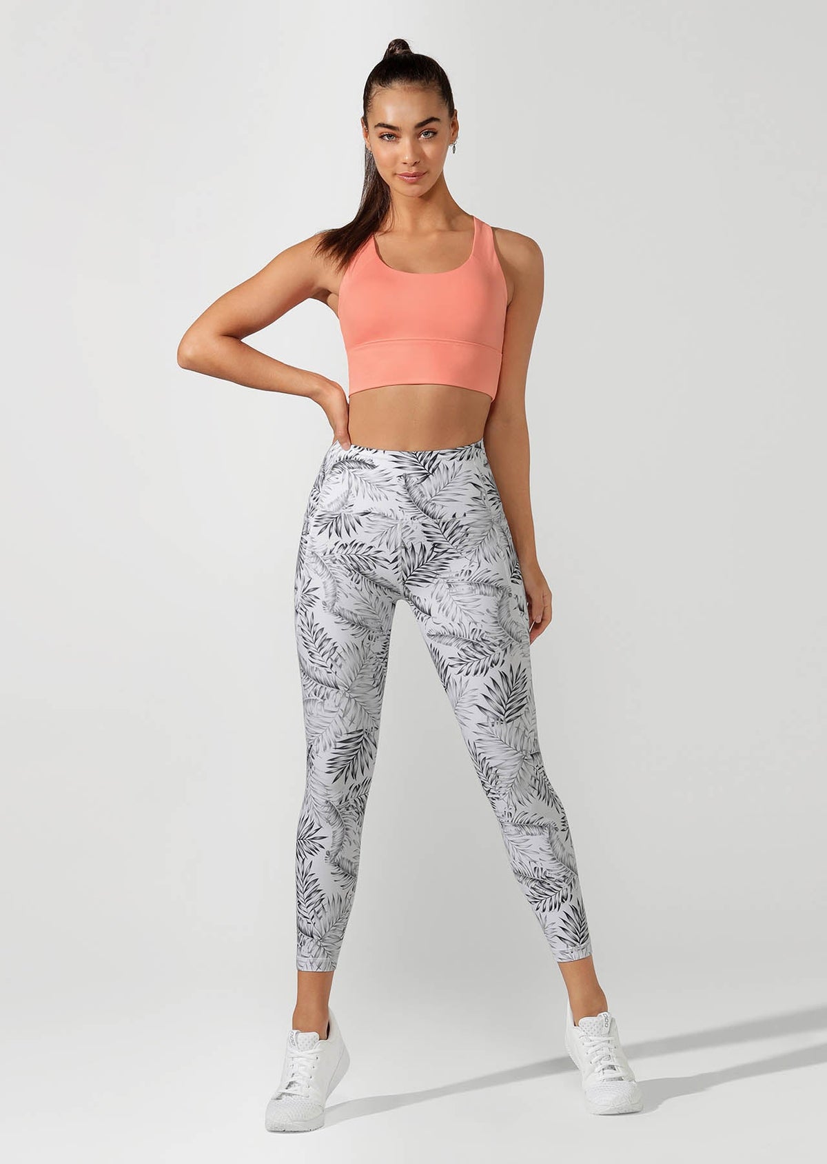Minimal Long Line Racer Sports Bra