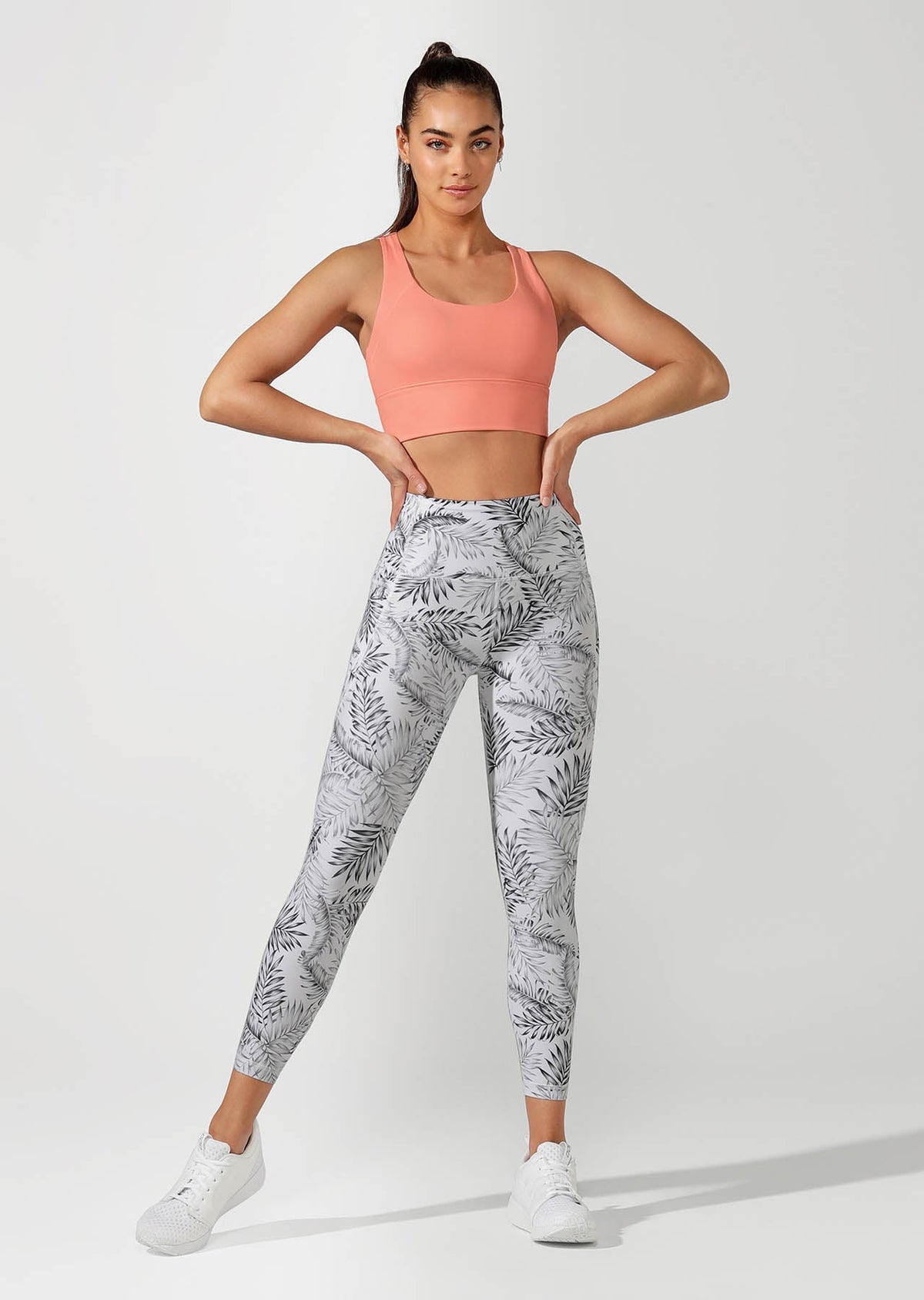 Minimal Long Line Racer Sports Bra