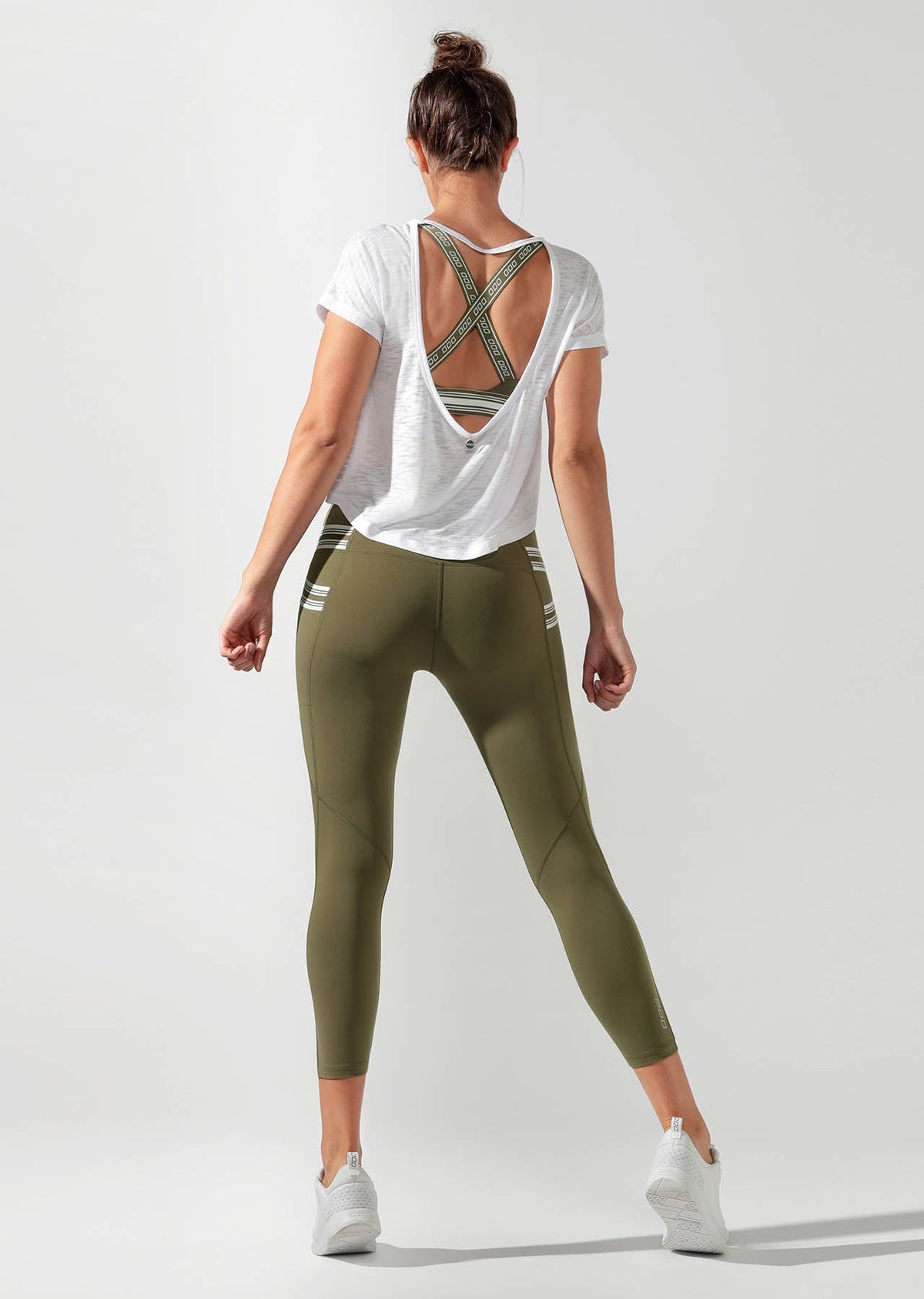 Mist Cropped Short Sleeve Top