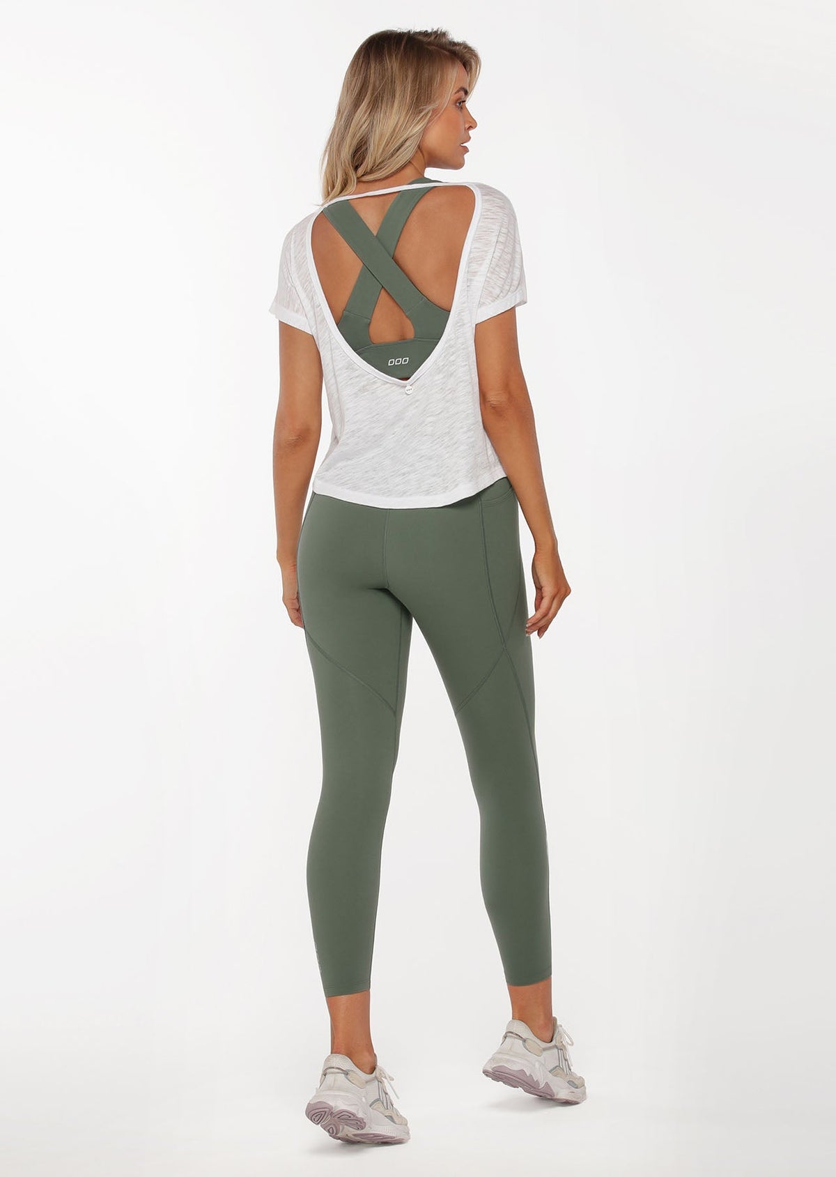 Mist Cropped Short Sleeve Top