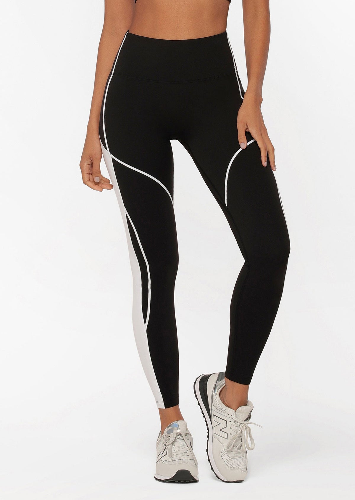 Monochromatic No Ride Full Length Leggings