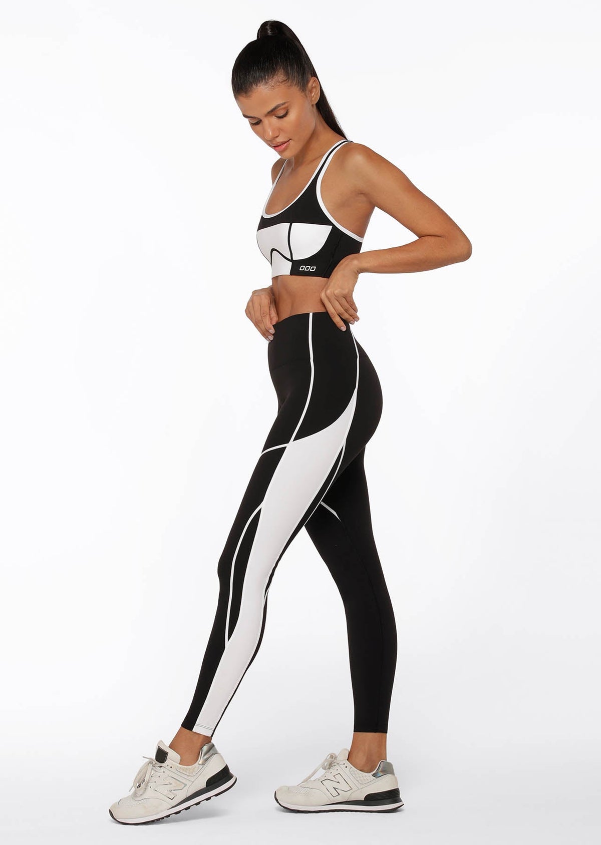 Monochromatic No Ride Full Length Leggings