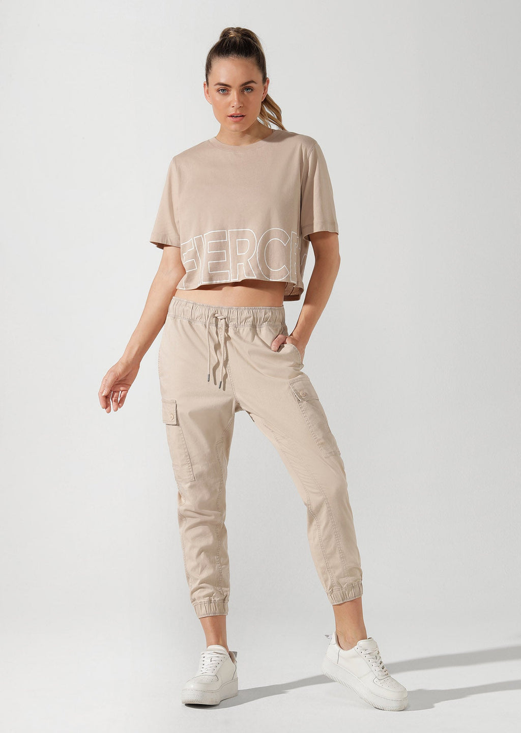 Moto Cropped Pants