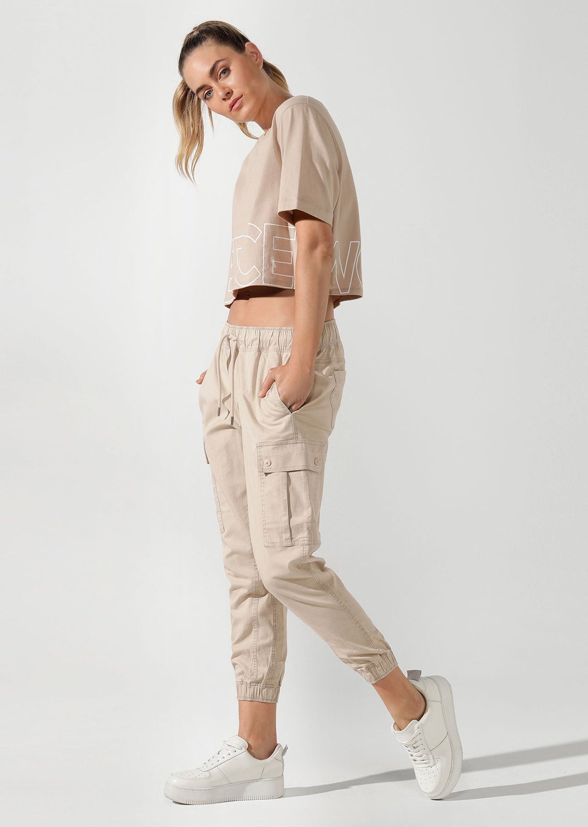 Moto Cropped Pants