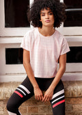 Never Give Up Mesh Tee