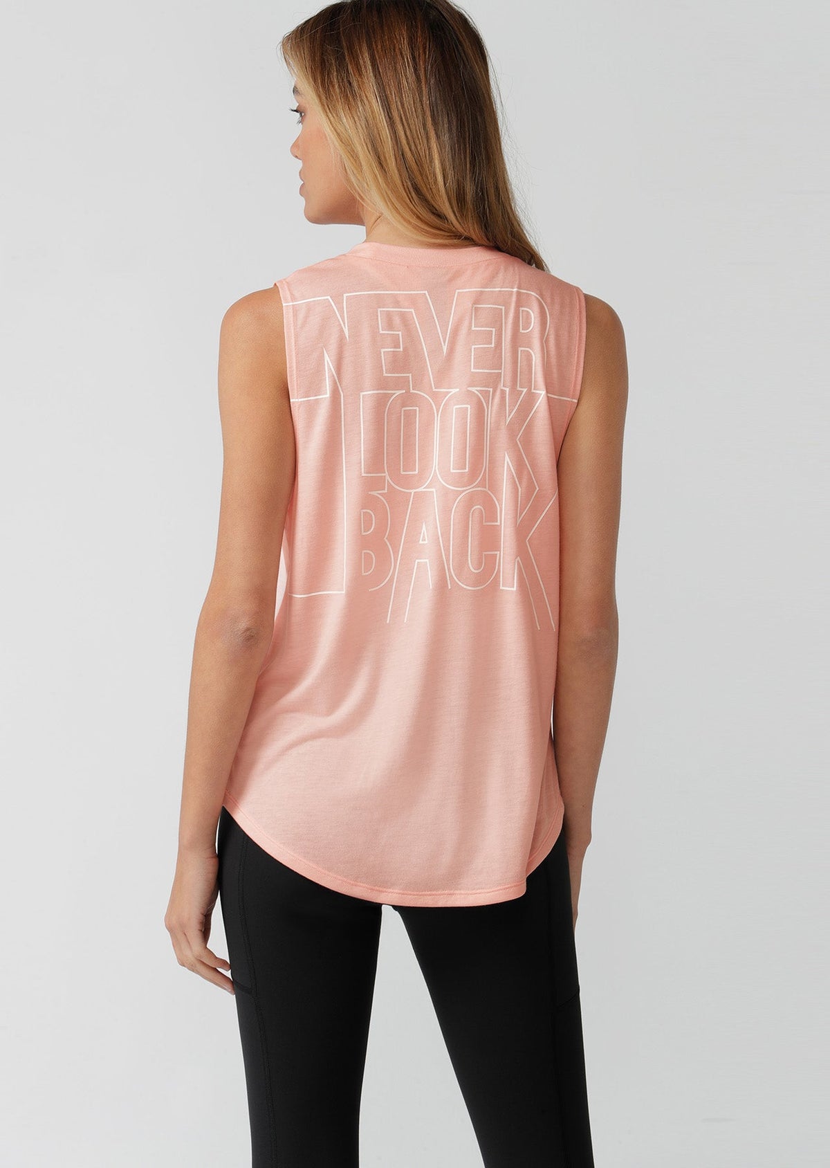 Never Look Back Muscle Tank