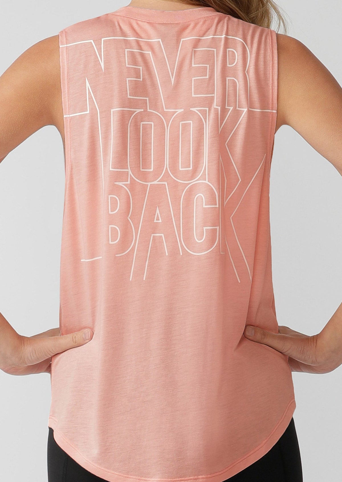 Never Look Back Muscle Tank