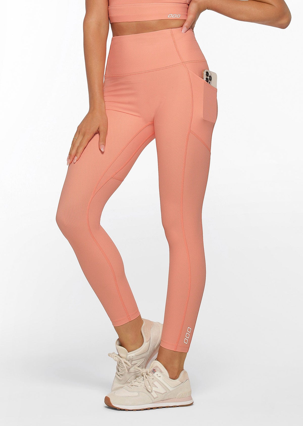 No Ride Booty Ankle Biter Rib Leggings