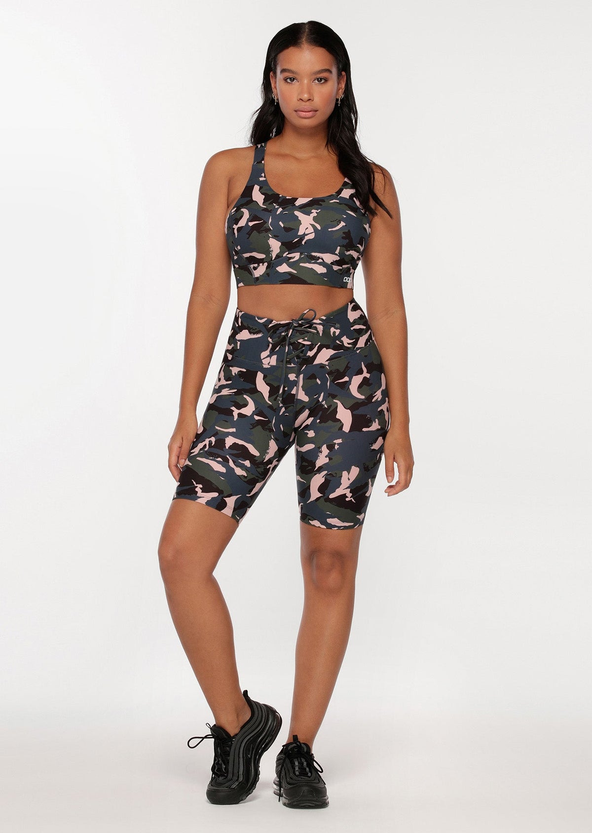 Off Duty Camo Bike Shorts