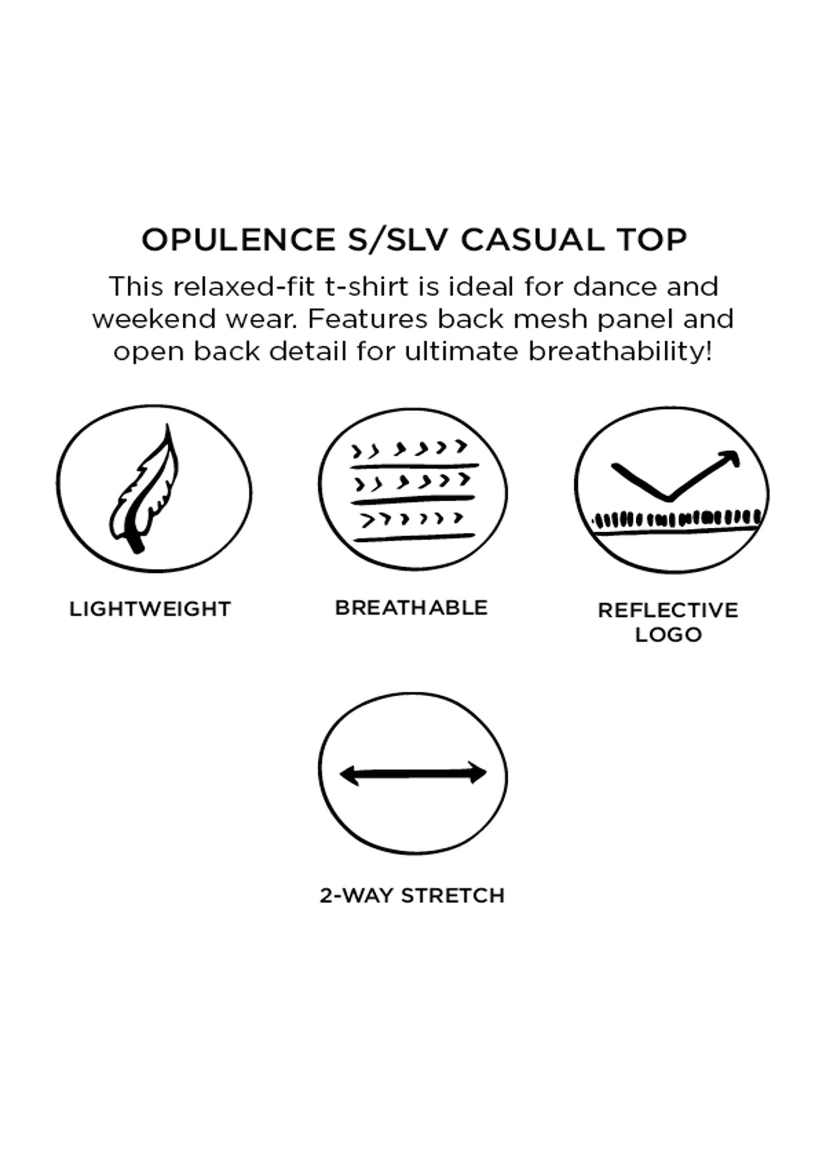 Opulence S/Slv Casual Top