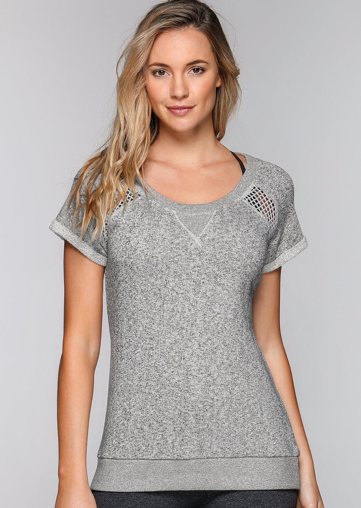 Palm Springs Sweat S/Slv Top