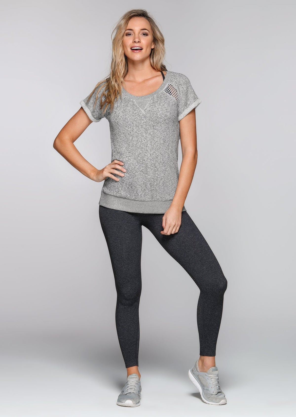 Palm Springs Sweat S/Slv Top