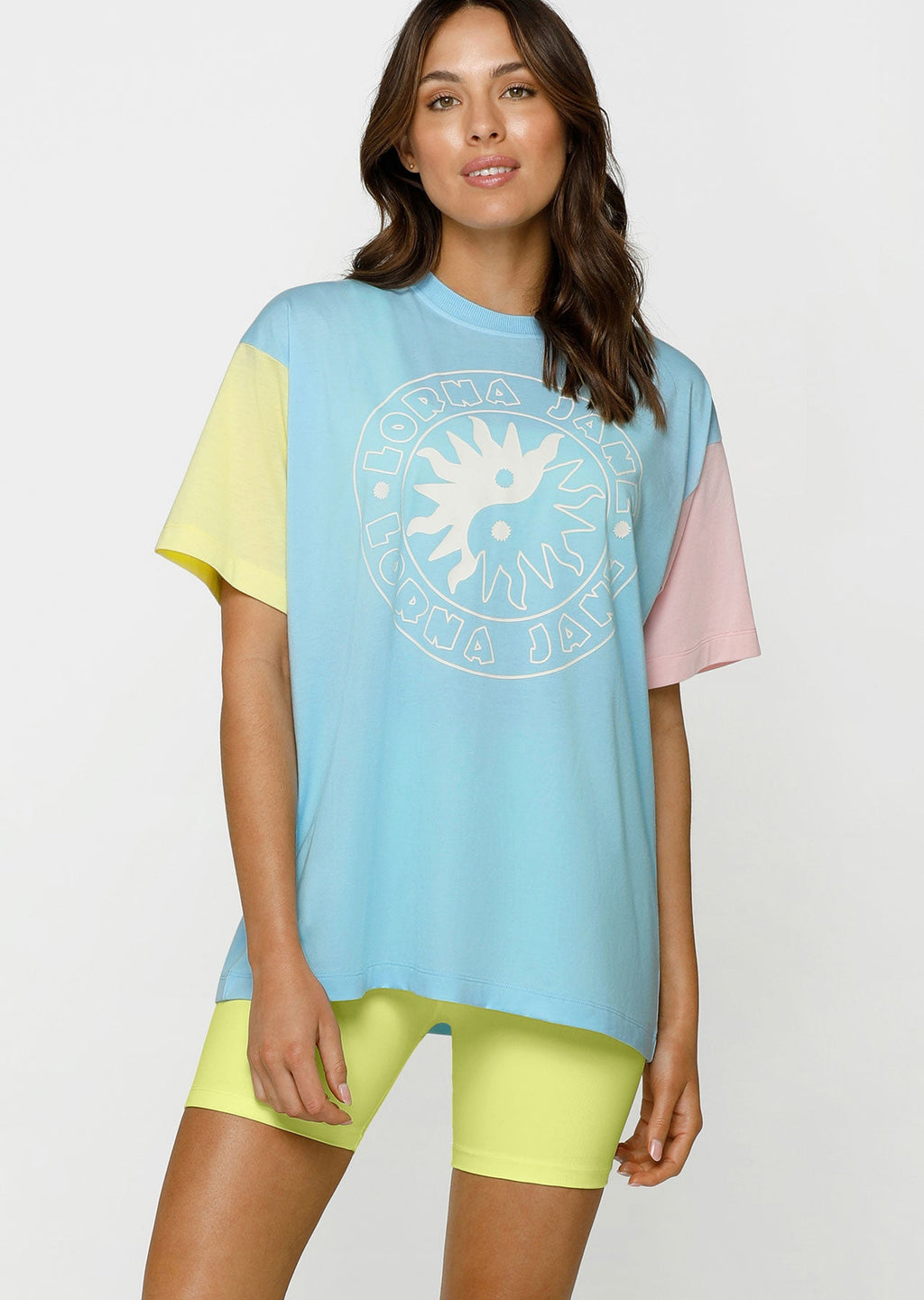 Pastel Power Oversized Tee