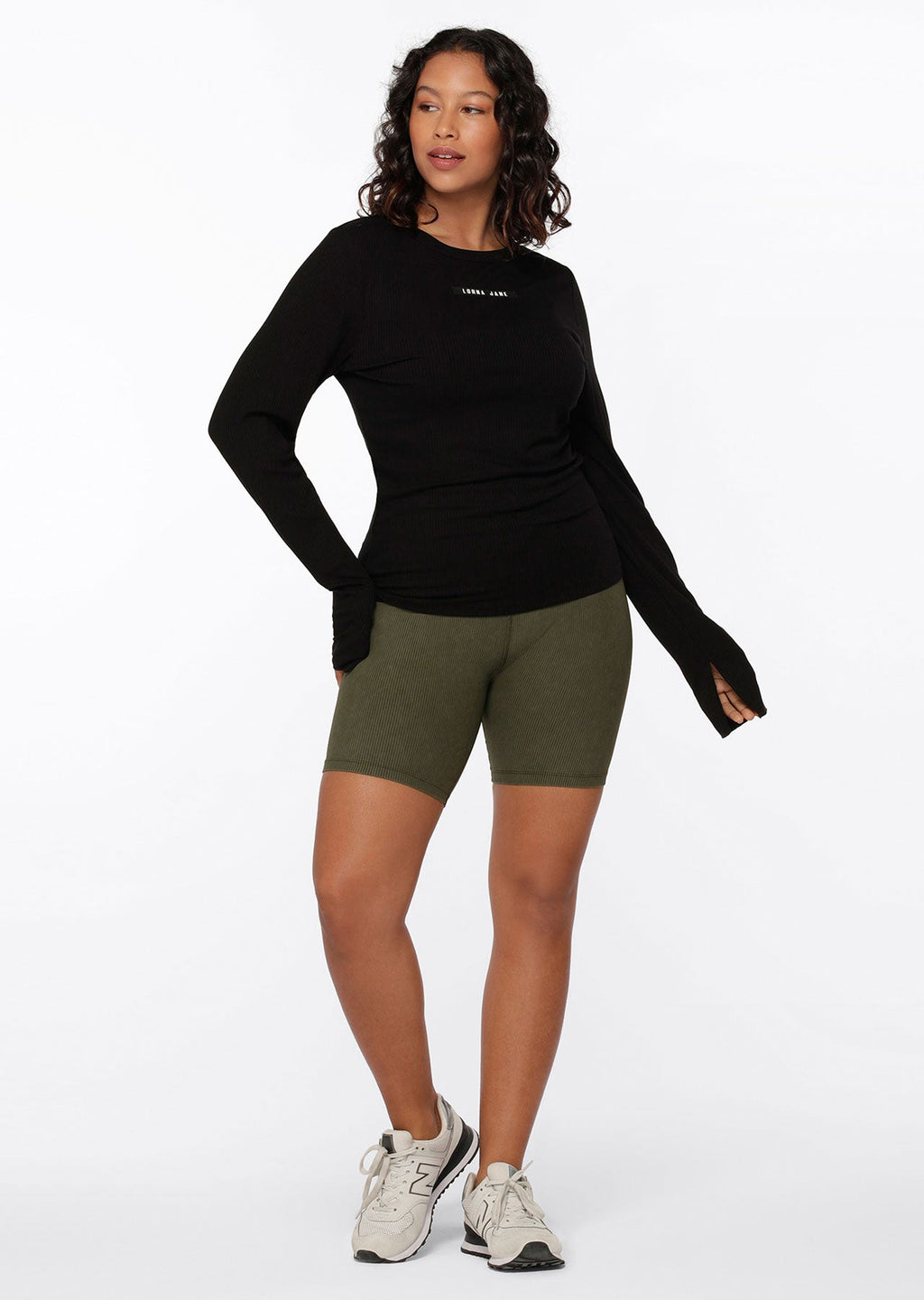 Prime Long Sleeve Rib Crew