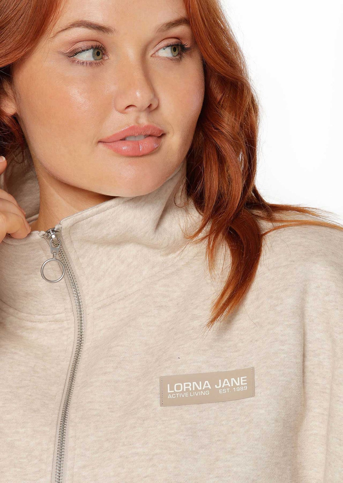 Quater Zip Fleece Oversized Sweat